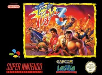 Final Fight 3 (Europe) box cover front